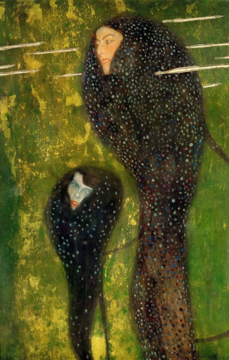 Nimfy (Srebrna Ryba) autorstwa Gustav Klimt