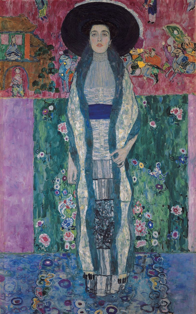 Portret Adele Bloch-Bauer II autorstwa Gustav Klimt