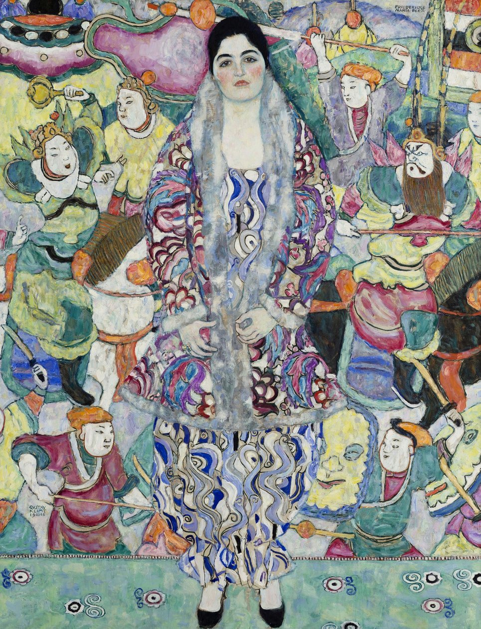 Portret Frederiki Marii Beer autorstwa Gustav Klimt