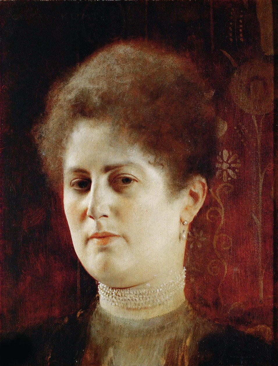 Portret kobiety , 1894. autorstwa Gustav Klimt