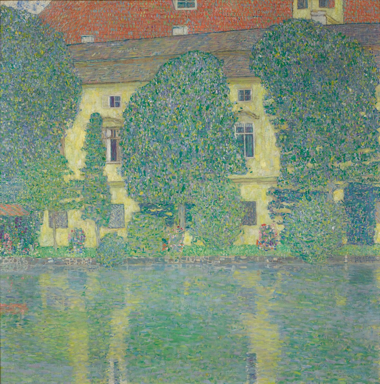 Zamek Kammer am Attersee III autorstwa Gustav Klimt