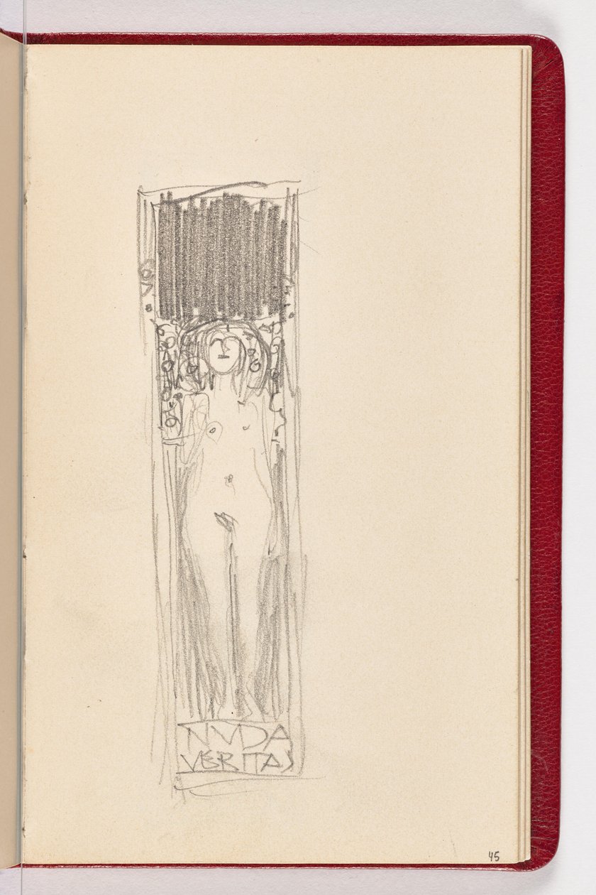 Strona 45 autorstwa Gustav Klimt