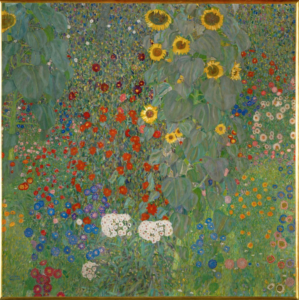Słoneczniki autorstwa Gustav Klimt