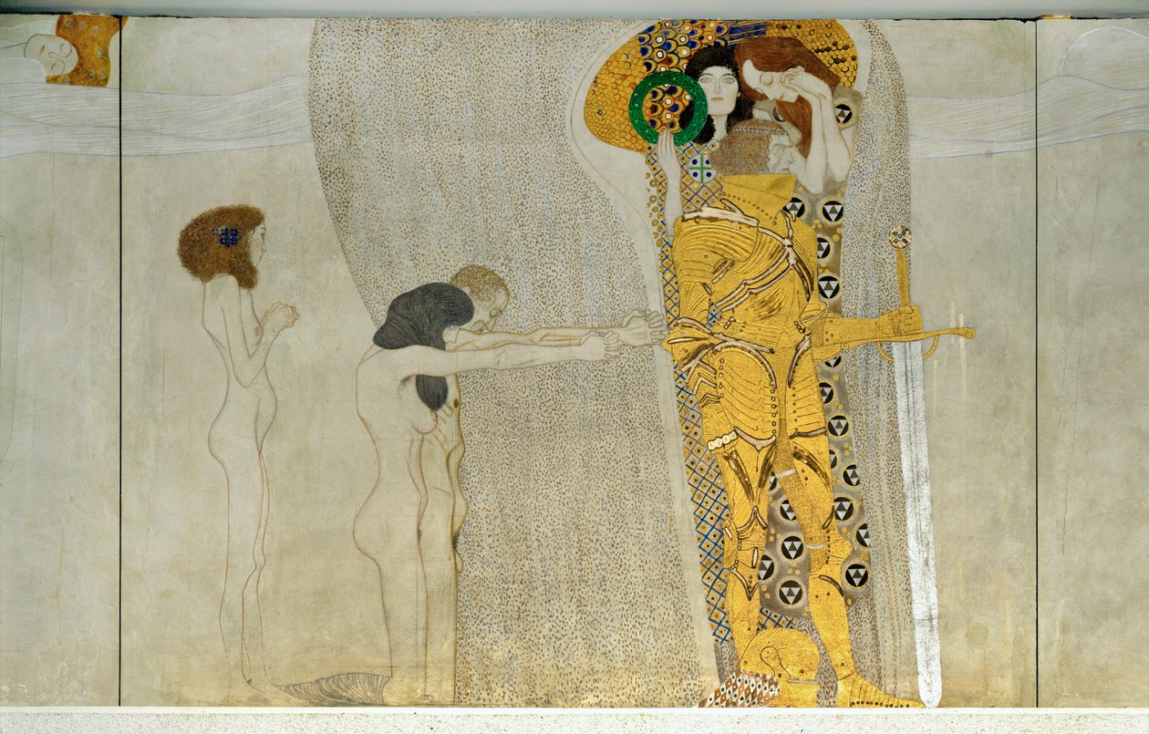 W 1902 roku wystawa Wiedeńskiego Stowarzyszenia Artystów Secesja skupiła się wokół pomnika Beethovena autorstwa Maxa Klingera autorstwa Gustav Klimt