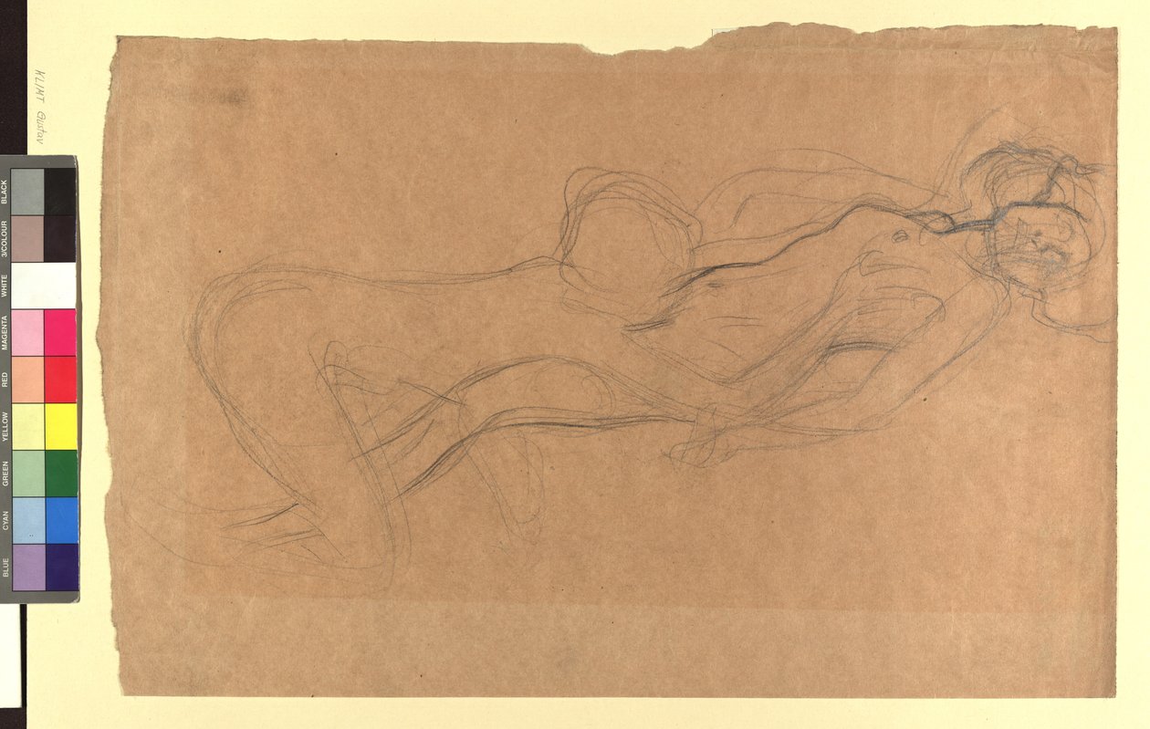 Zwei Frauenakte autorstwa Gustav Klimt