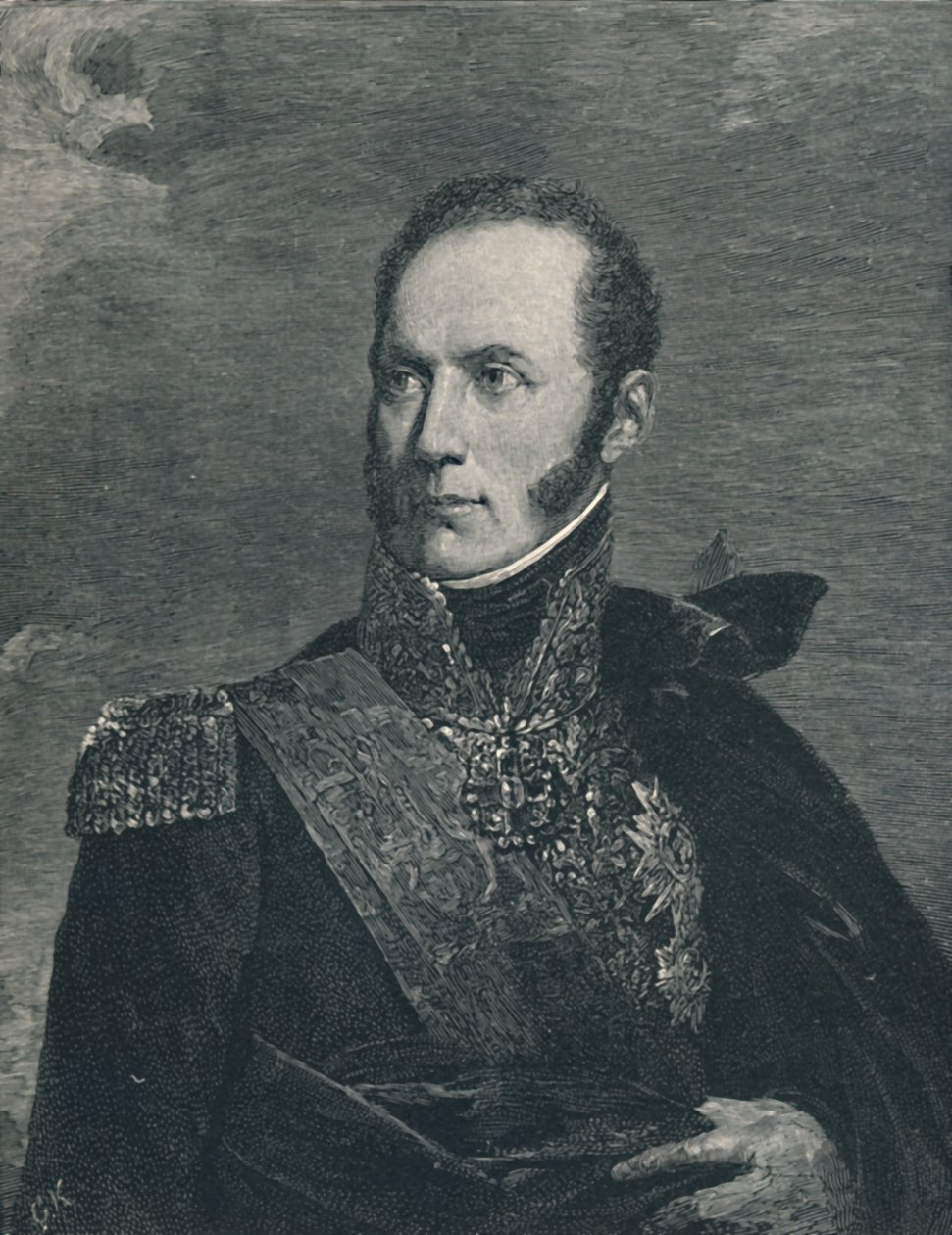 Armand-Augustin-Louis De Caulaincourt - Książę Vicenzy, c1800, 1896 autorstwa Gustav Kruell