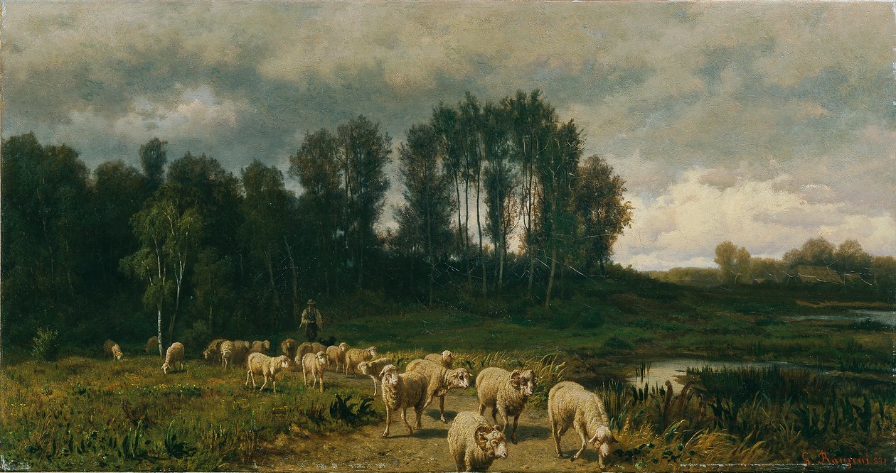 Przed burzą autorstwa Gustav Ranzoni