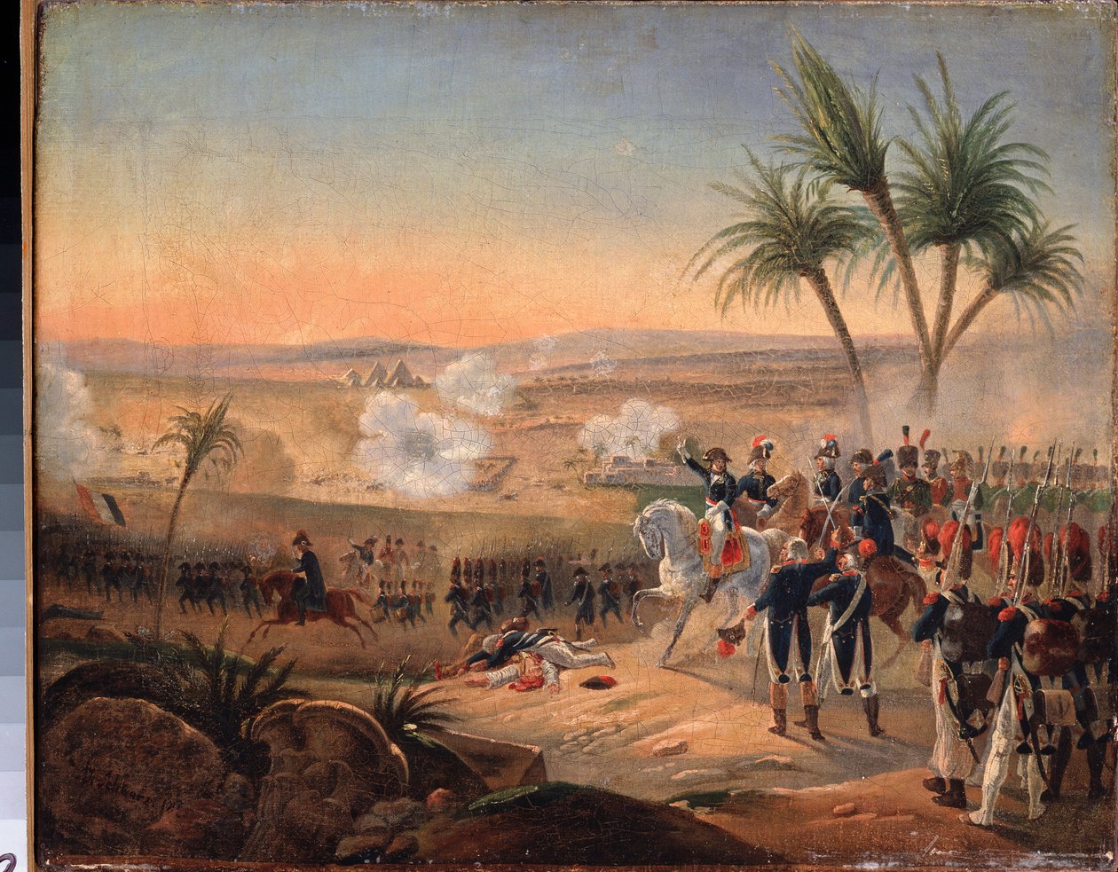 Scena ofensywy wojskowej autorstwa Gustav Schwarz