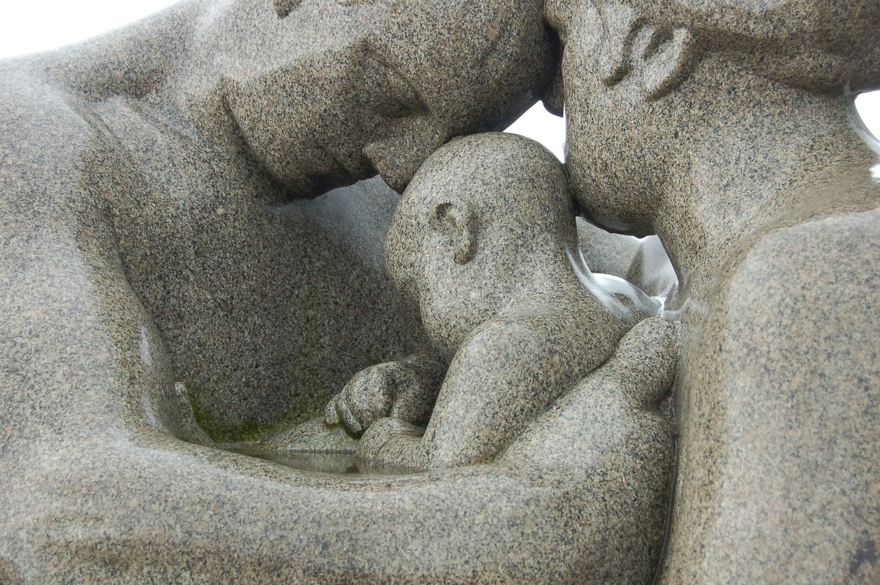 Rzeźby w Parku Rzeźby Vigelanda (zdjęcie) autorstwa Gustav Vigeland
