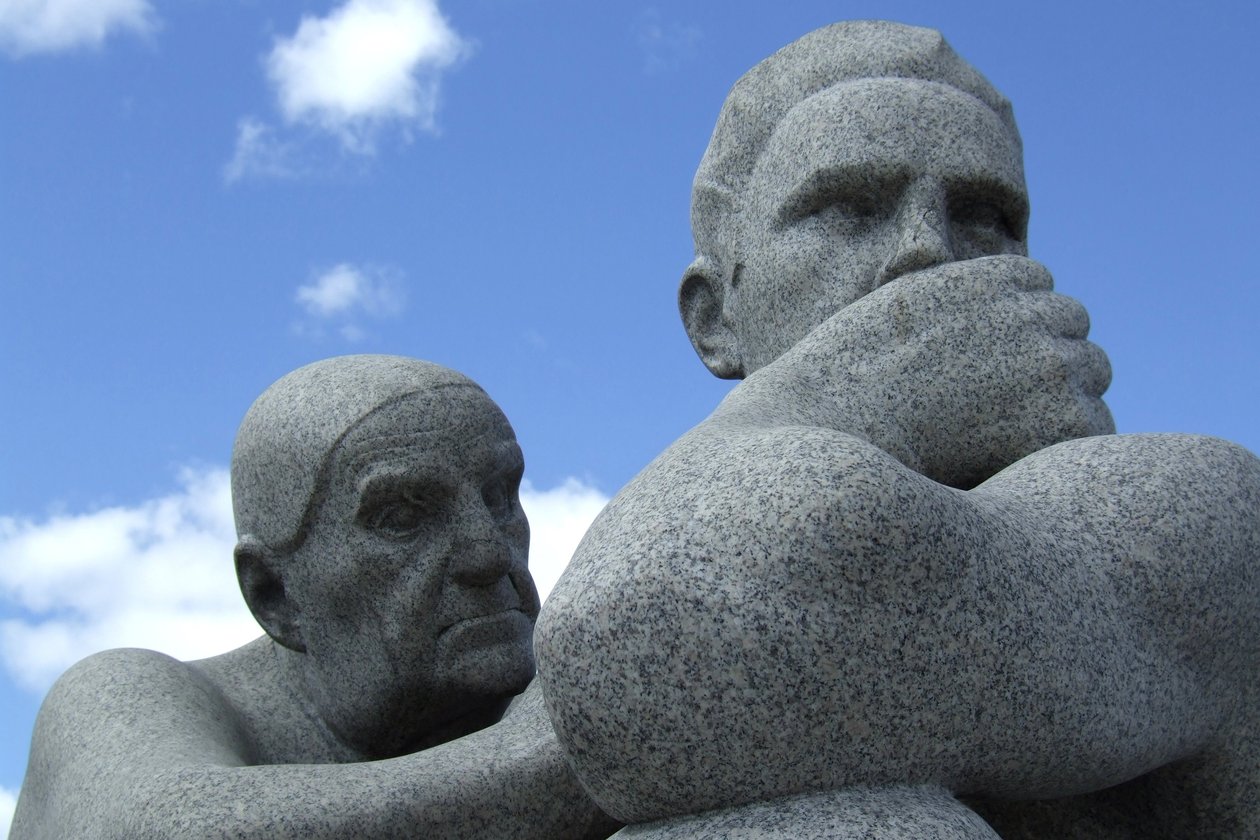 Park Rzeźby Vigelanda, Oslo, Norwegia, 2006 (zdjęcie) autorstwa Gustav Vigeland
