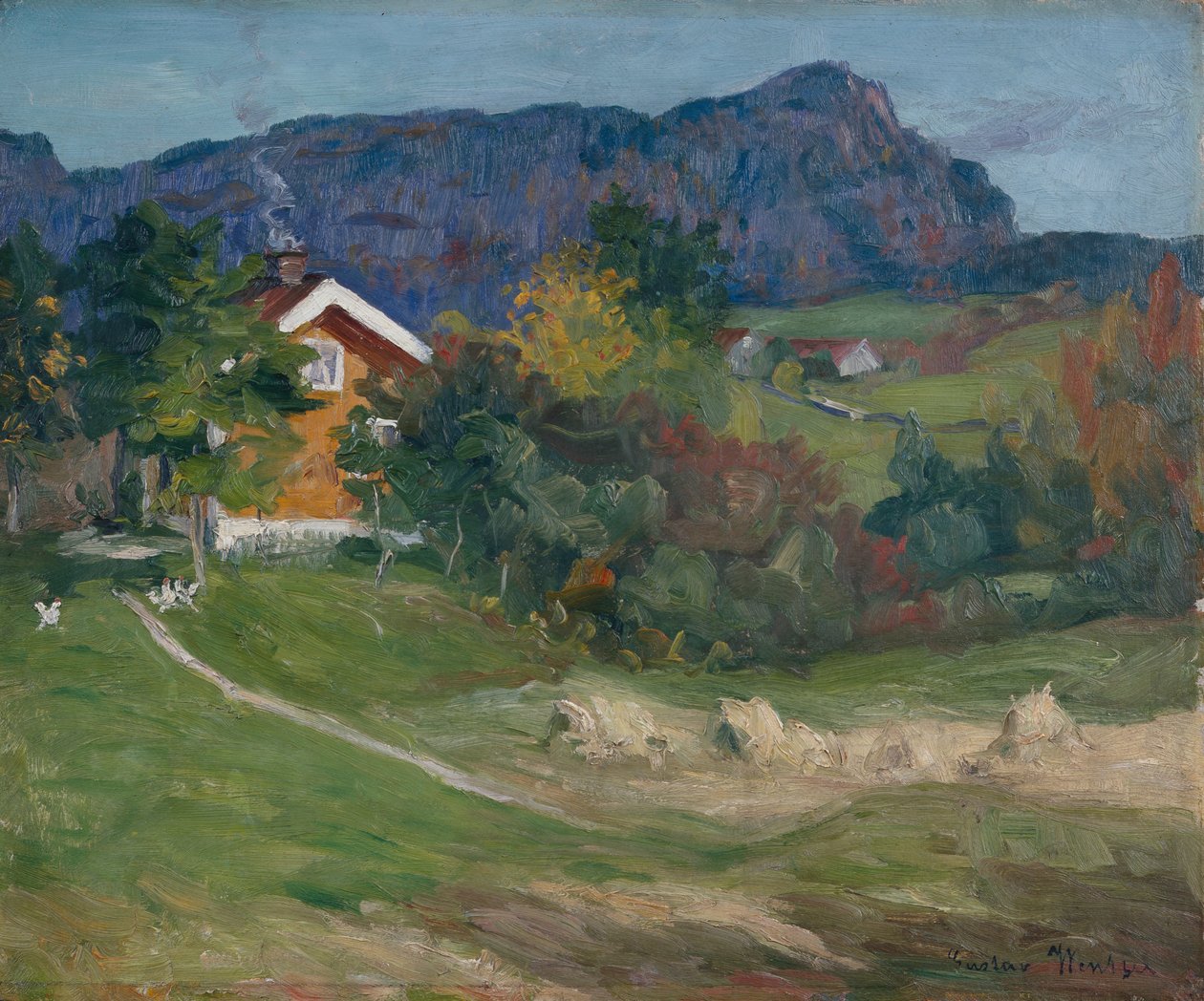 Od Askera, październik autorstwa Gustav Wentzel