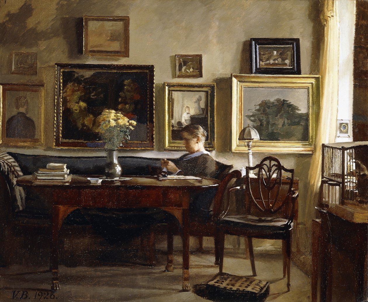 Relaksująca chwila autorstwa Gustav Wilhelm Blom