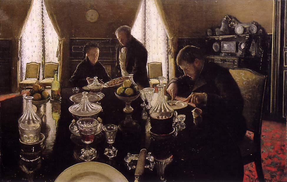 Lunch autorstwa Gustave Caillebotte