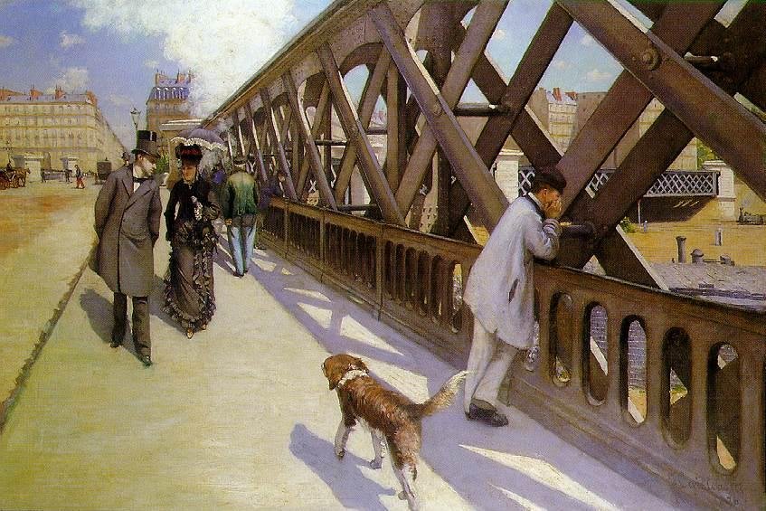 Most Europy autorstwa Gustave Caillebotte