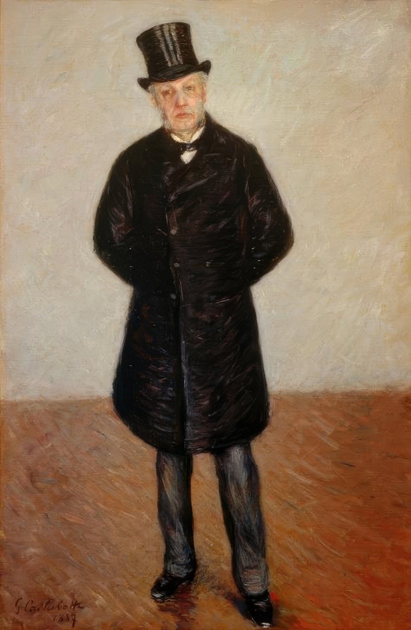 Portret Jeana Daurelle, znany również jako Portret mężczyzny autorstwa Gustave Caillebotte