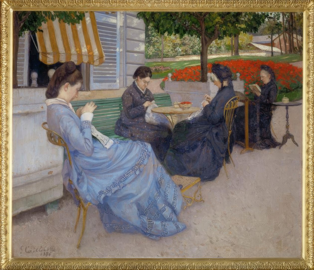 Portrety na wsi autorstwa Gustave Caillebotte