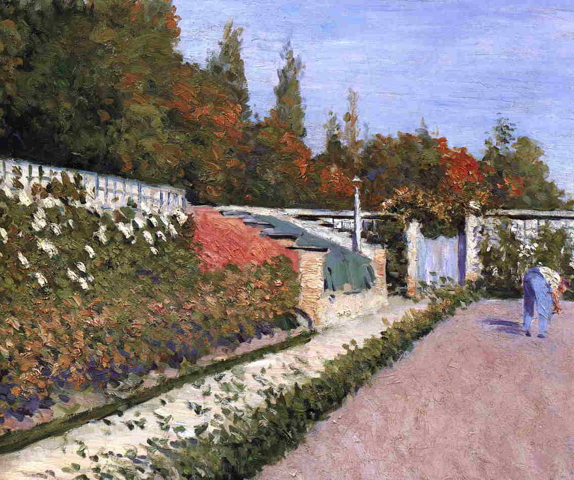 Ogrodnik autorstwa Gustave Caillebotte