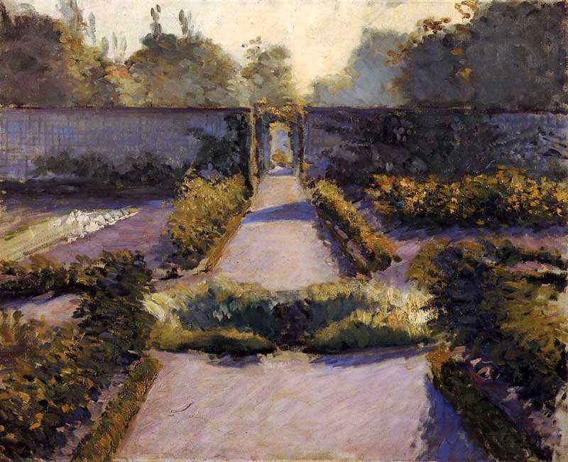 Ogród Kuchenny, Yerres autorstwa Gustave Caillebotte