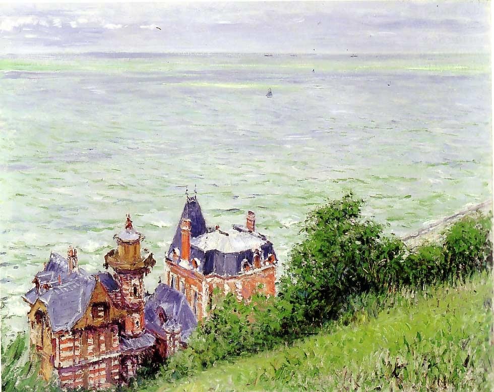 Wille w Trouville autorstwa Gustave Caillebotte
