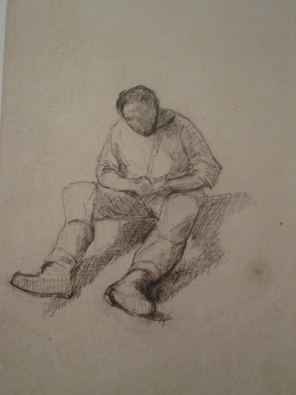 Studium dla strugarek podłogowych autorstwa Gustave Caillebotte