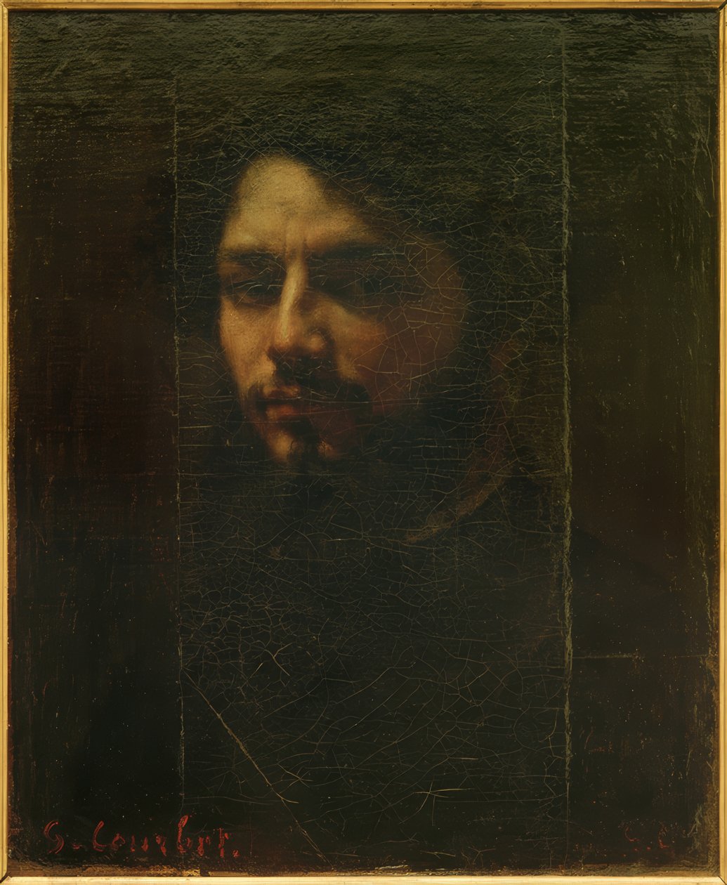 Autoportret autorstwa Gustave Courbet