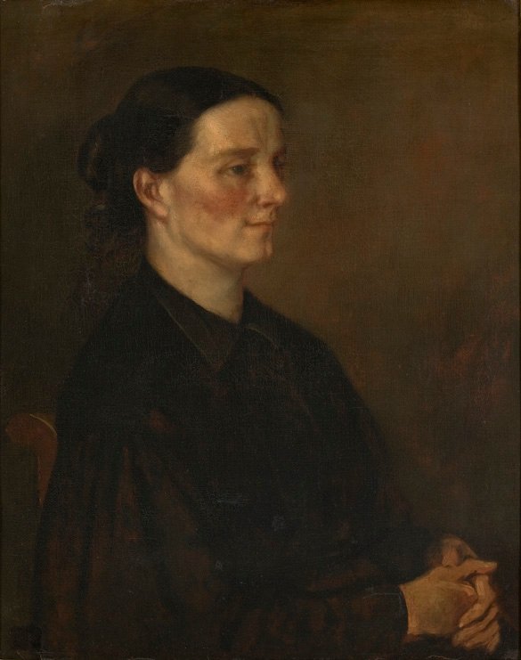Juliette Courbet autorstwa Gustave Courbet
