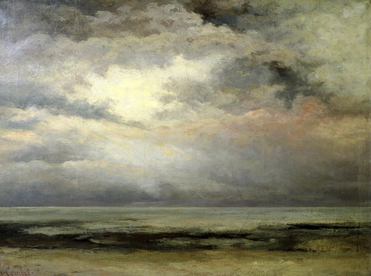 Bezmiar autorstwa Gustave Courbet