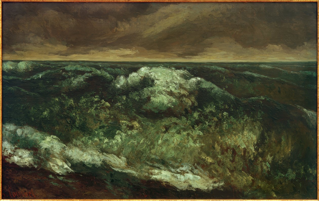 Fala autorstwa Gustave Courbet