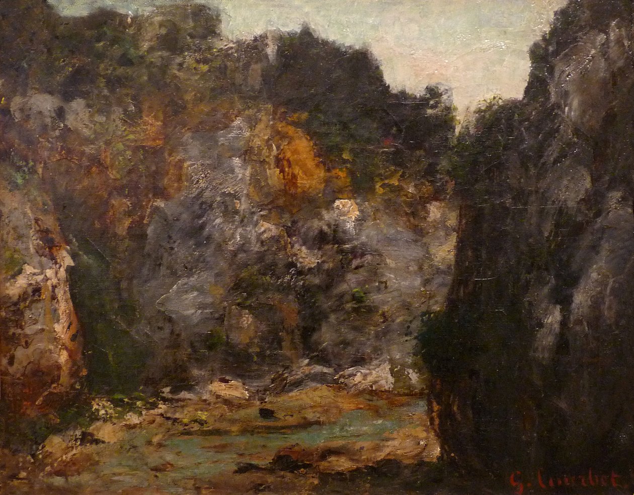 Parada autorstwa Gustave Courbet
