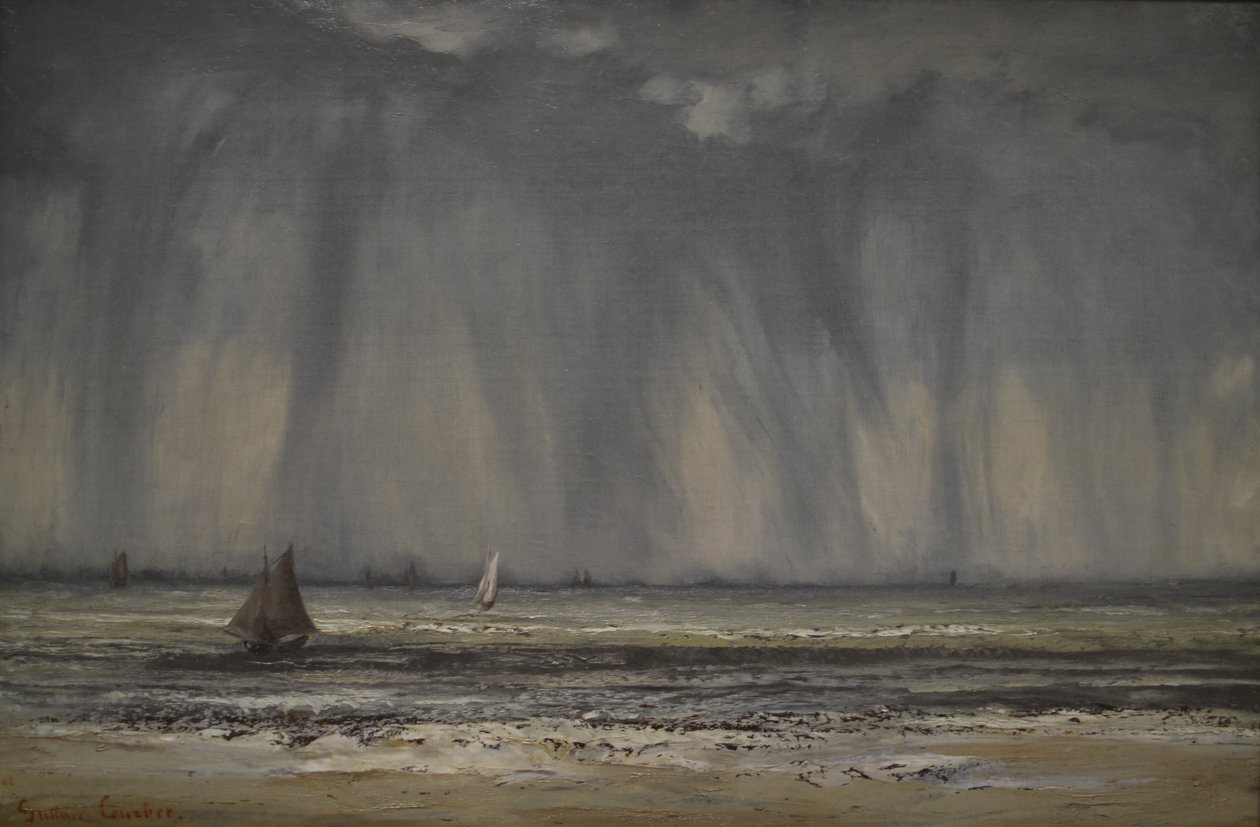Morski autorstwa Gustave Courbet