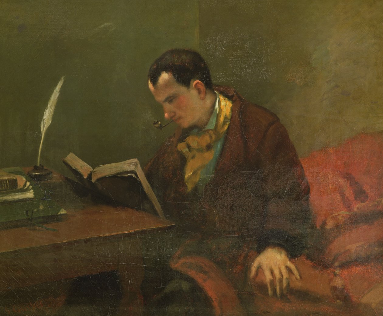 Portret Charlesa Baudelaire