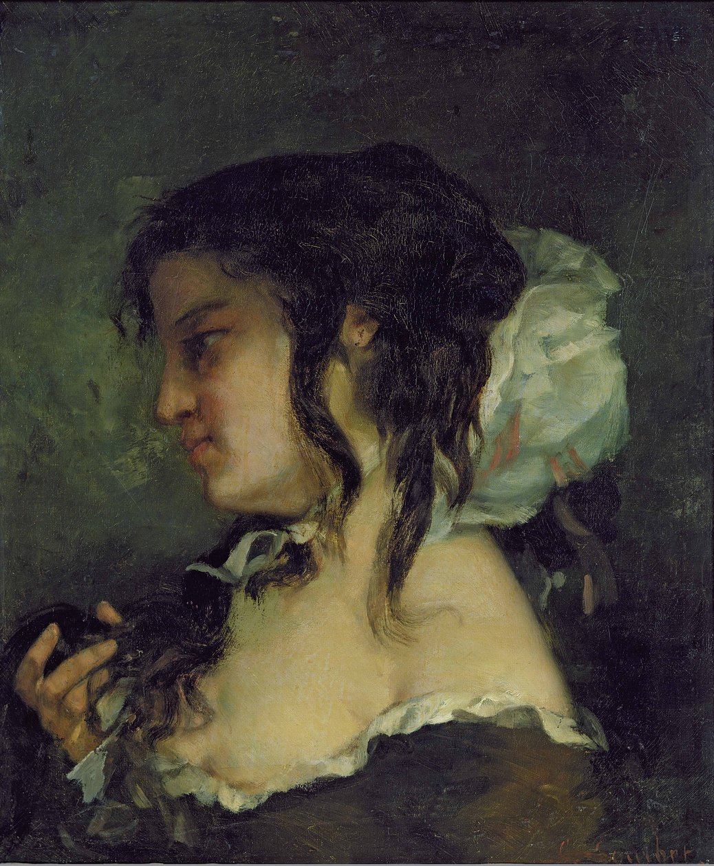 Тусгал, c.1864-66 poli autorstwa Gustave Courbet