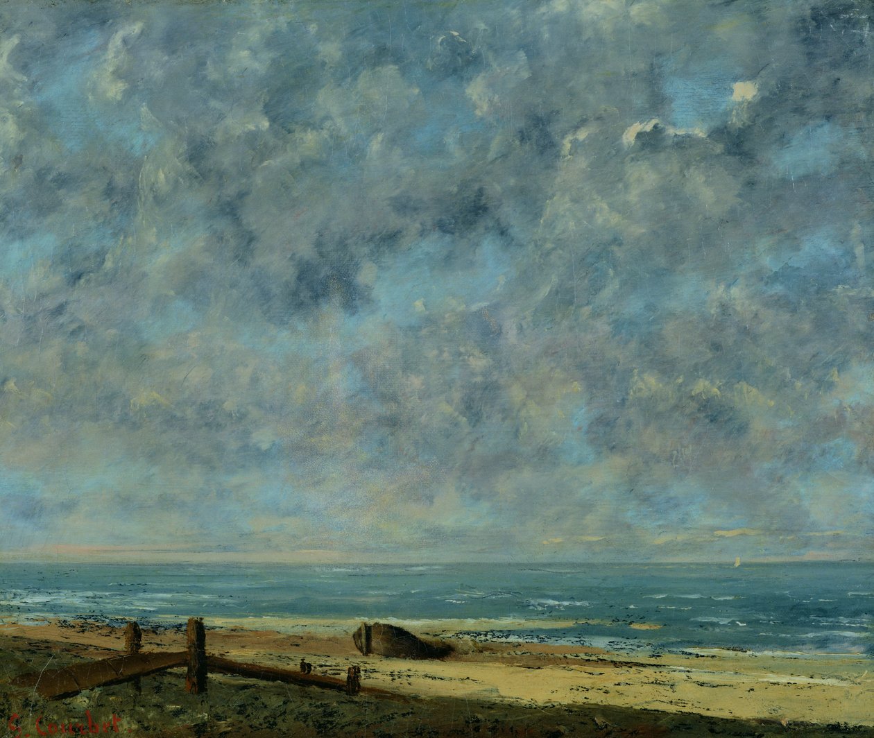 Morze, ok.1872 autorstwa Gustave Courbet