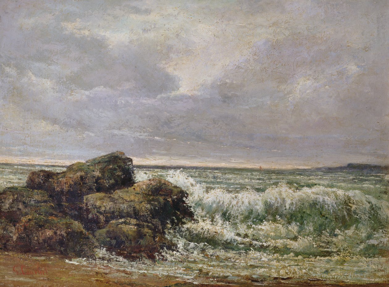 Fala, 1869 autorstwa Gustave Courbet