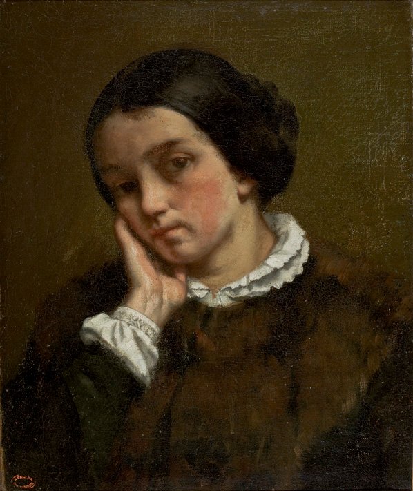Zelia Courbet autorstwa Gustave Courbet