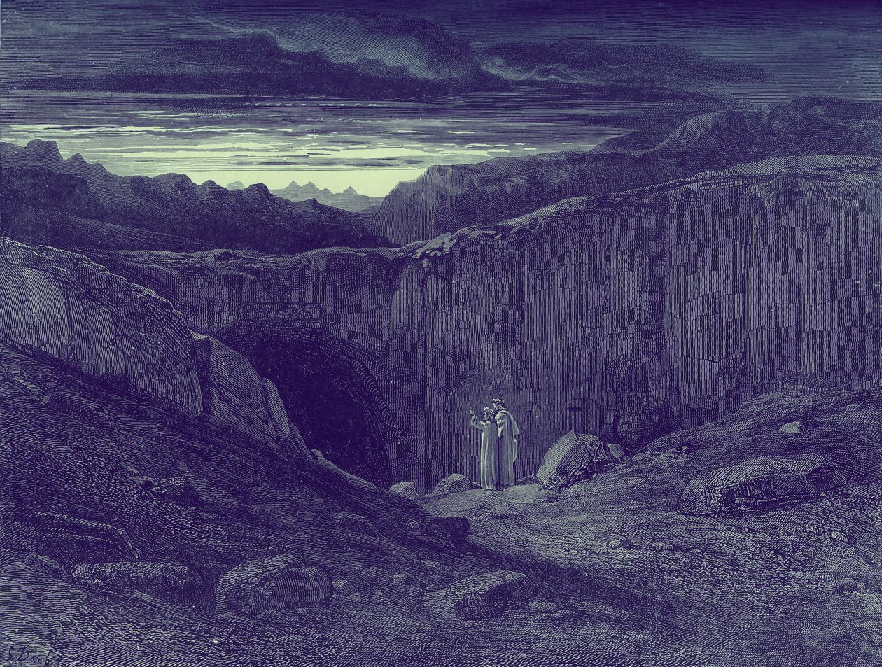 Dante Alighieri Boski autorstwa Gustave Dore