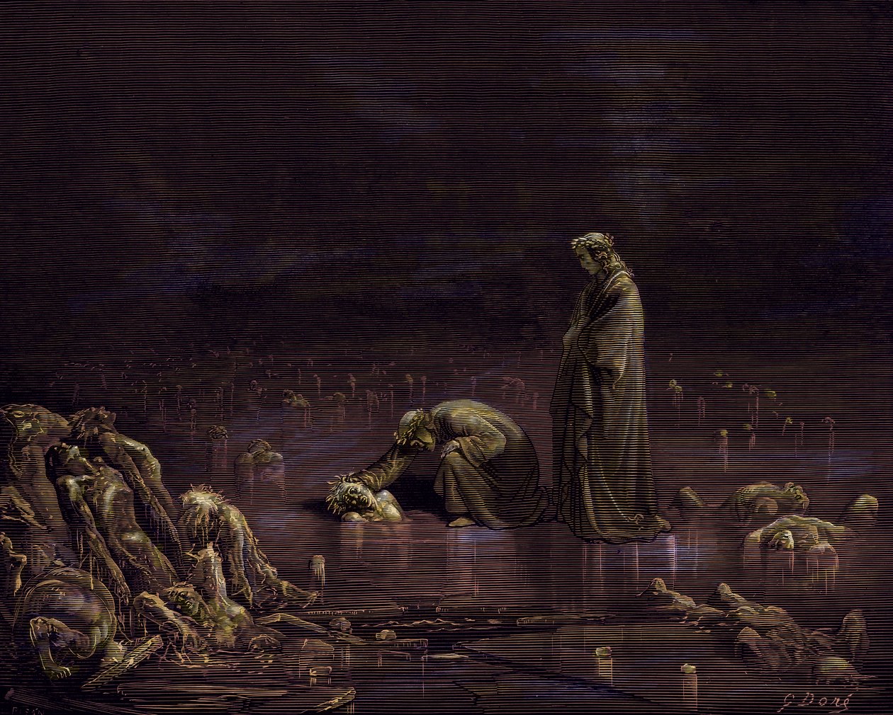 Dante Alighieri Boski autorstwa Gustave Dore