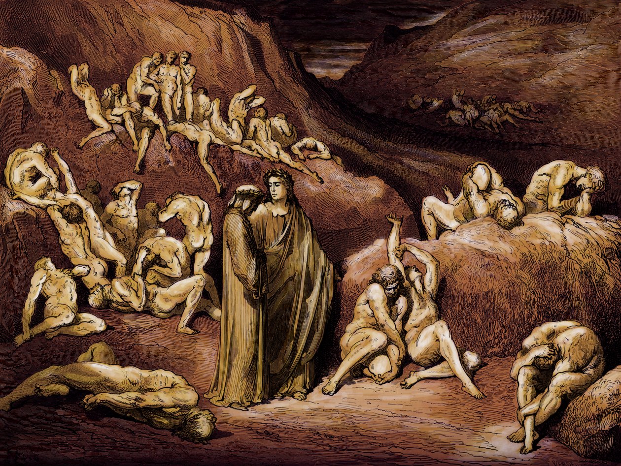 Dante Alighieri Boski autorstwa Gustave Dore