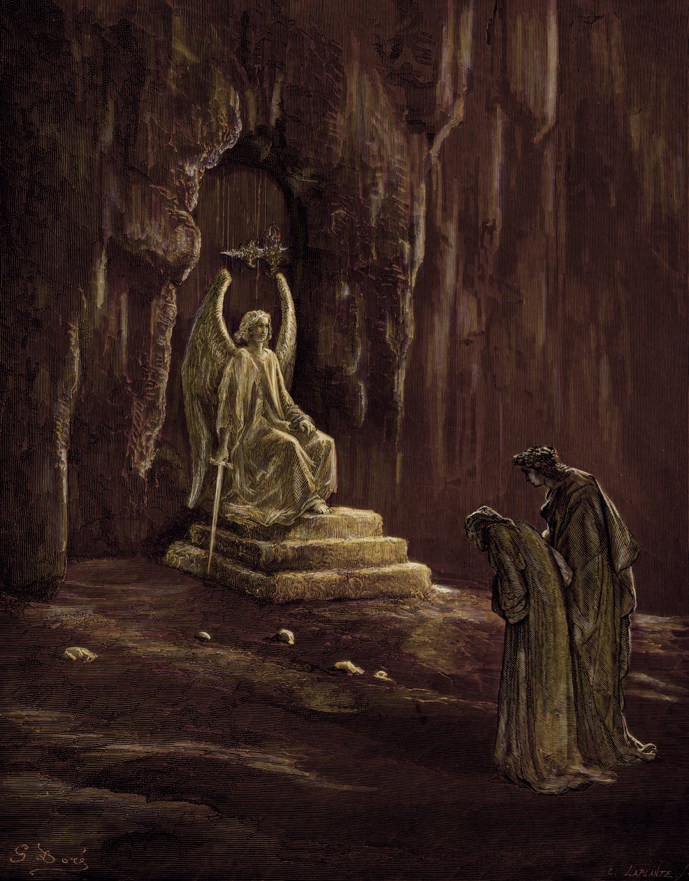 Czyściec Dantego autorstwa Gustave Dore