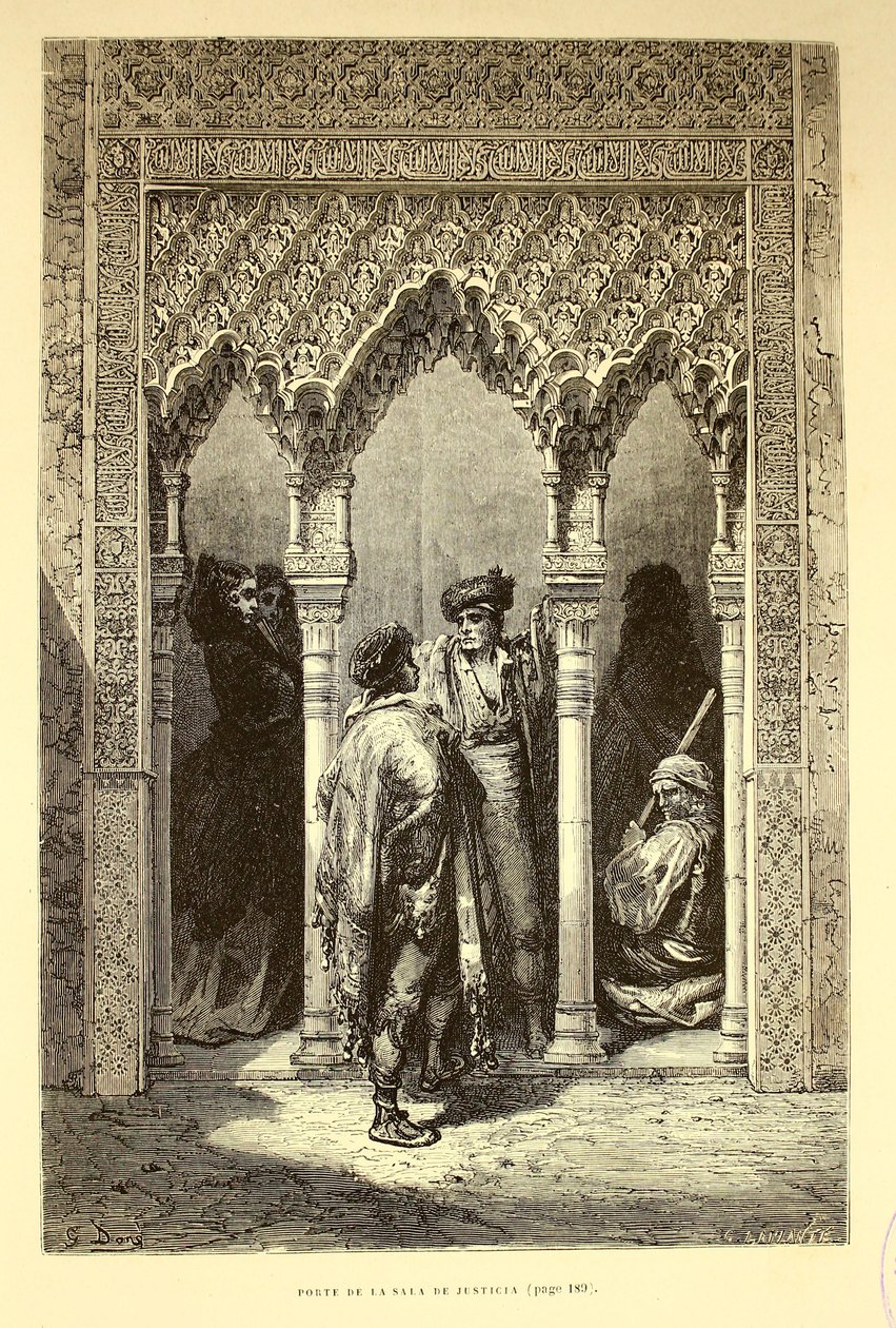 Porta sali sądowej autorstwa Gustave Dore