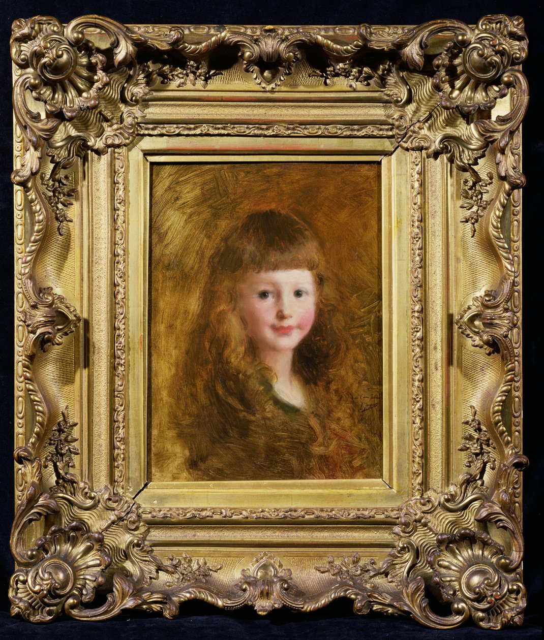 Portret dziewczyny autorstwa Gustave Jacquet
