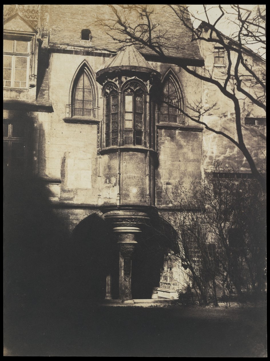 Hotel de Cluny, Paryż autorstwa Gustave Le Gray