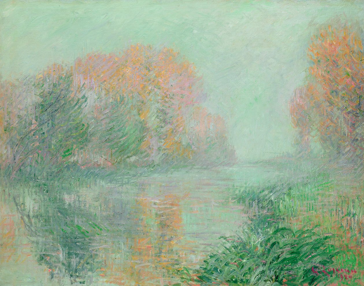 Banki Eure, 1920 autorstwa Gustave Loiseau