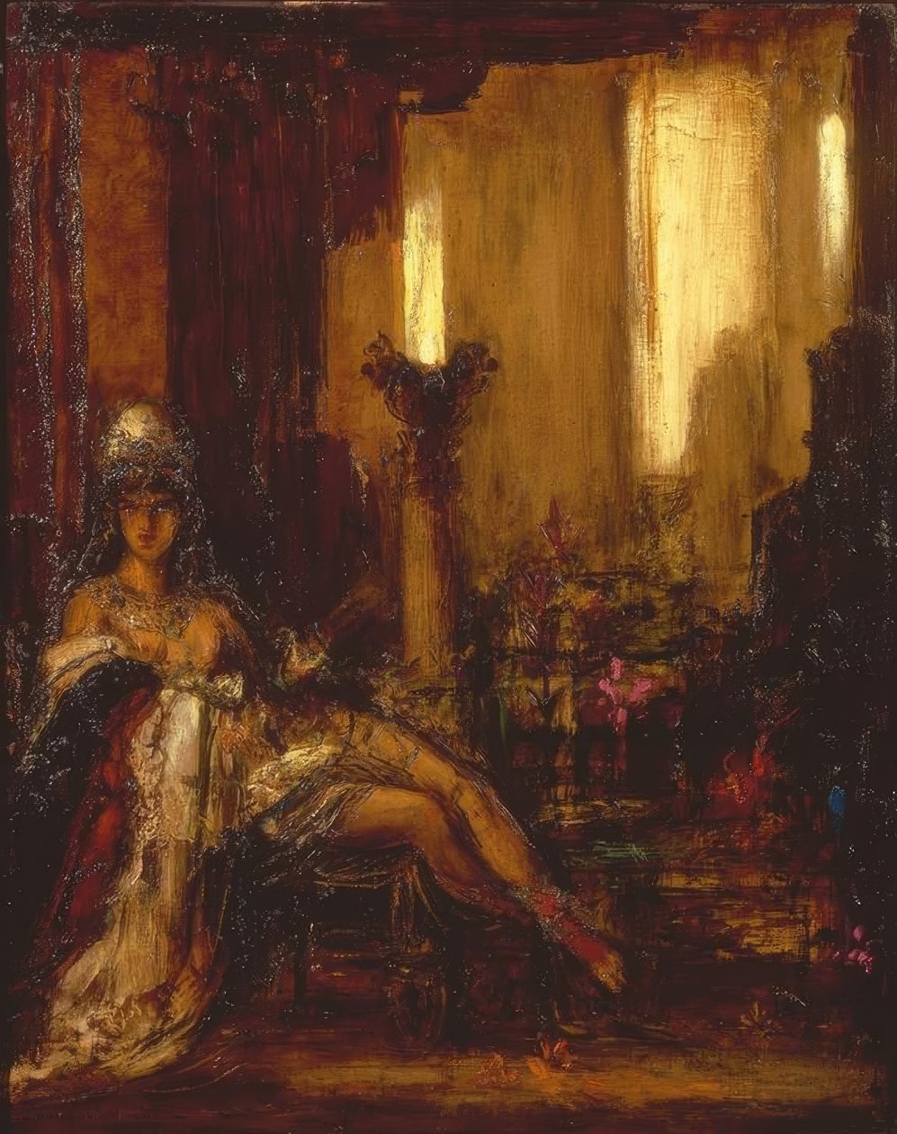 Dalila autorstwa Gustave Moreau