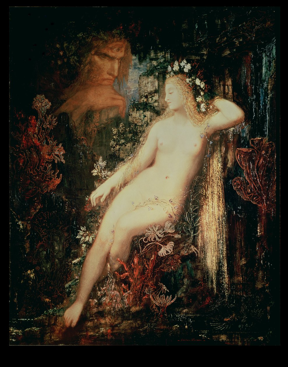 Galatea, 1880-81 autorstwa Gustave Moreau