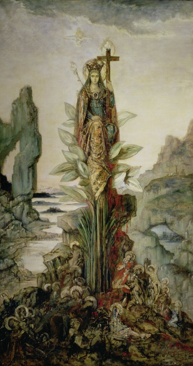Mistyczny Kwiat autorstwa Gustave Moreau