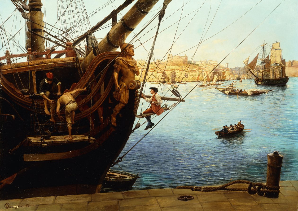 Remont, 1886 autorstwa Gustave Bourgain