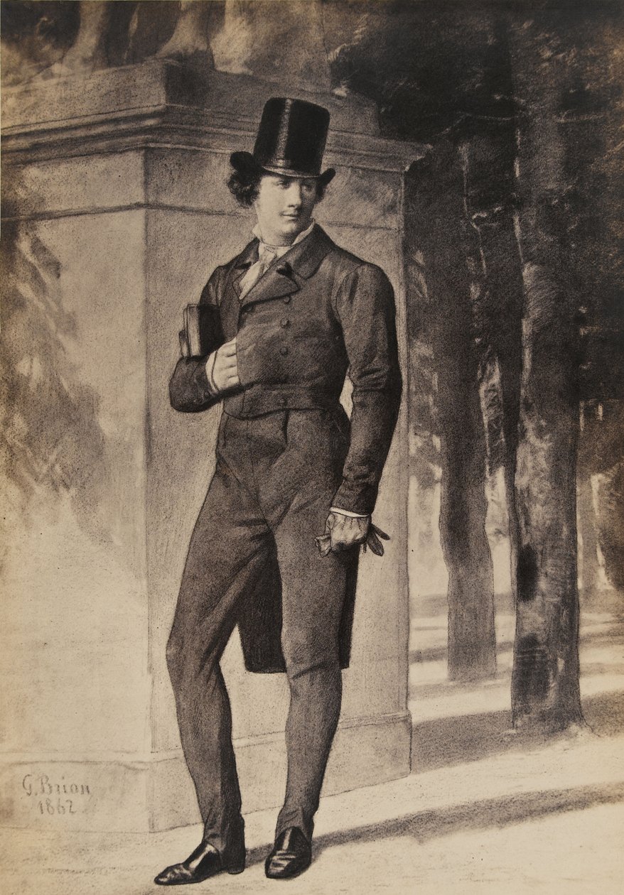 Gustave Brion - Marius Pontmercy autorstwa Gustave Brion