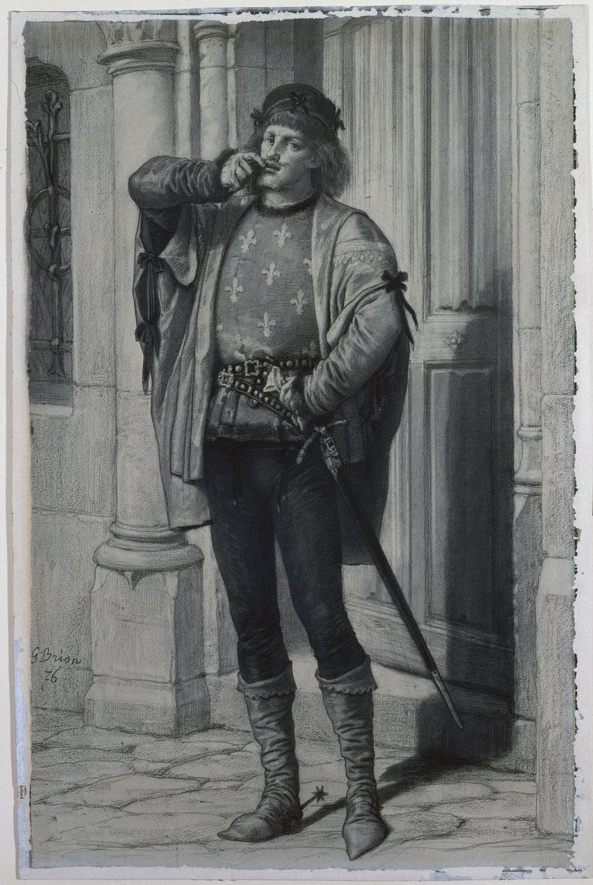 Phœbus de Chateaupers. autorstwa Gustave Brion