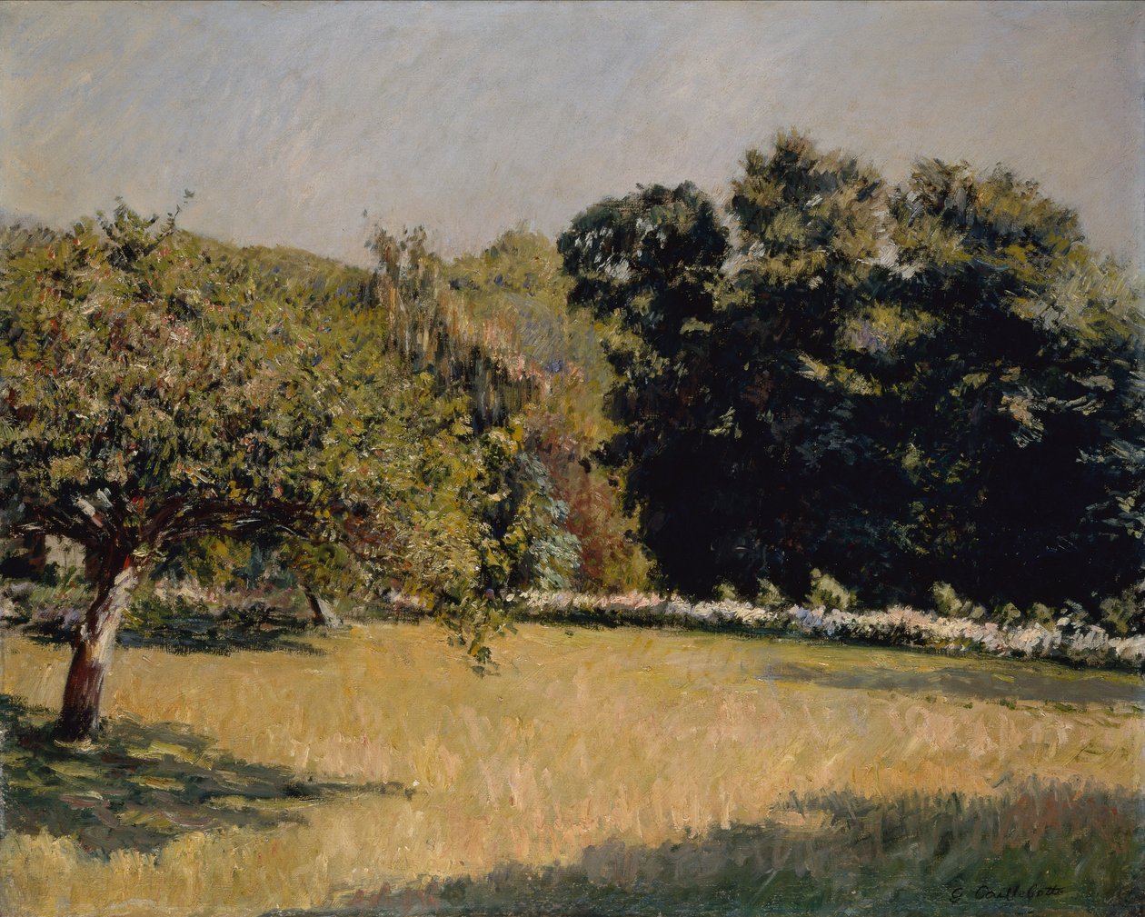 Ogród w Trouville autorstwa Gustave Caillebotte